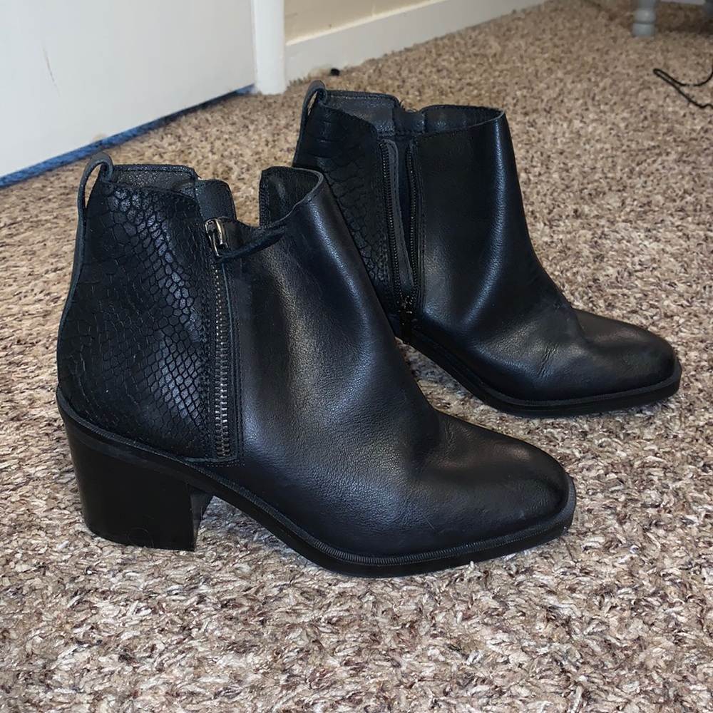 Crown Vintage Black Booties